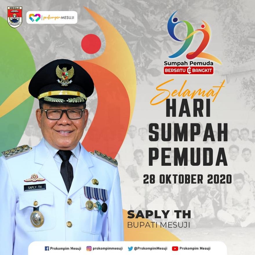 Selamat Hari Sumpah Pemuda Ke-92