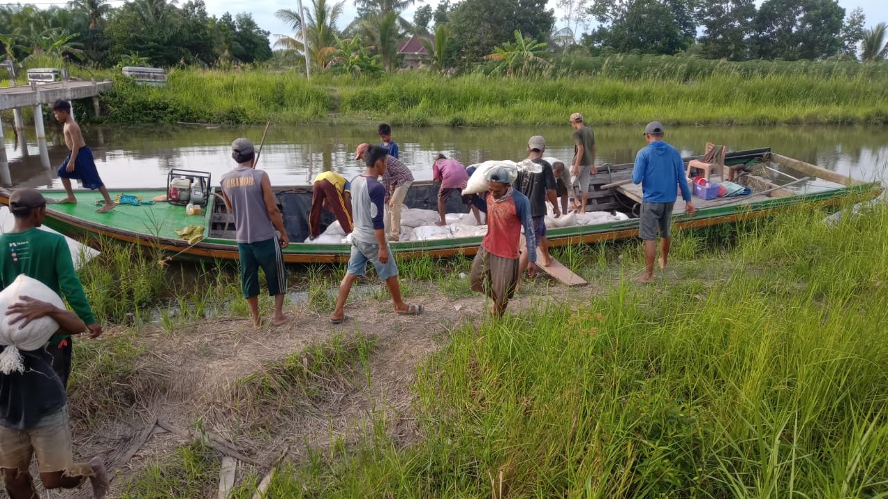 ARMADA AIR MENJADI SOLUSI PELAKSANAAN PEMBAMGUNAN DI MULYASARI